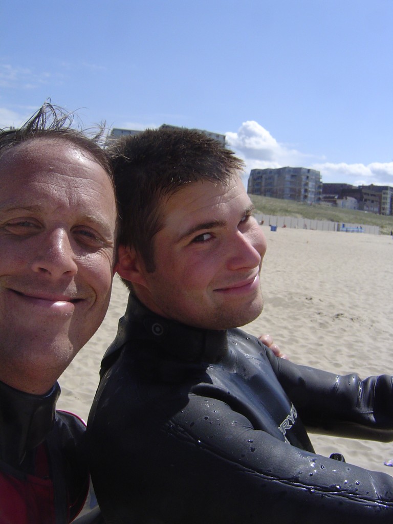 Tommy und Ich in Egmond